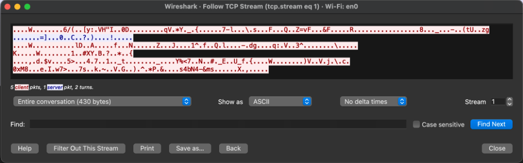 Analyse Wireshark MQTTS